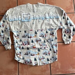 Walt Disney World Christmas Holiday Spirit Jersey Size Small S